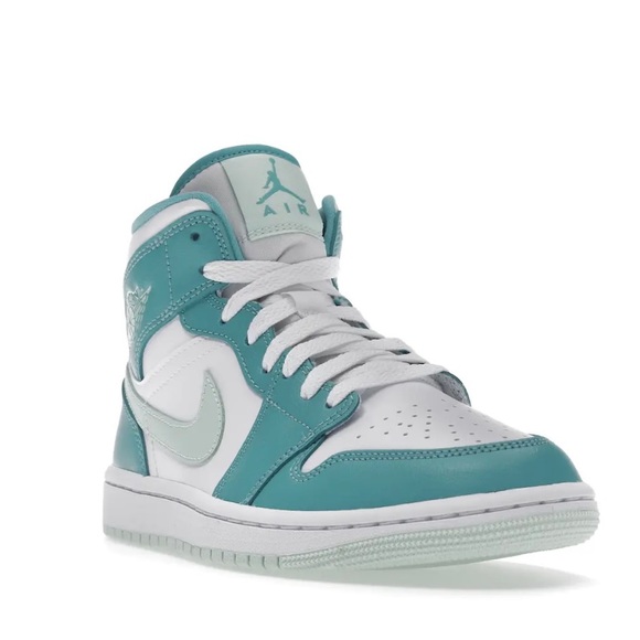 Jordan 1 Mid Wash Teal - Picture 4 of 4